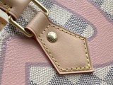 春もの新作ルイヴィトン スピーディバンドリエール30 偽物 2Wayバッグ ダミエアズール タヒチ N41052