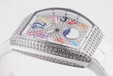 送料込 フランクミュラー コピー カラードリームスV32 全面ダイヤ frb11930