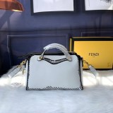 争奪戦フェンディ バイ ザ ウェイ コピー ミディアム レザー ボストンバッグ fed64839