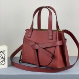 21-22AW ☆新作☆ ロエベ ショルダーバッグ 偽物 ゲート トップハンドル ミニ loq82400