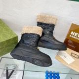 定番人気 グッチ もこもこ ショートブーツ 偽物 gua81920