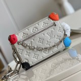 一目惚れ♪ルイヴィトン 品格ある遊び心◇ミニソフトトランク バッグ 偽物 M81606