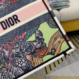 定番 新作ディオール フラワー刺繍 ブックトートバッグスーパーコピー dep78918
