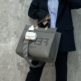 可愛いフェンディ サンシャイン 偽物 レザーショッパーバッグ feu05711