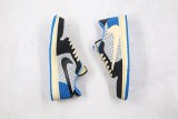 可愛いナイキ × トラビススコット 偽物 エアジョーダン 1 レトロ ロー Flyknit DM7866141