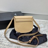 21AW新作サンローラン ショルダーバッグ コピー ロゴ ブラック レザー Sab21736