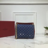 入手困難【ヴァレンティノ コピー ショルダーバッグ 】人気★ロックスタッズ スパイク スモール バッグ Vul07380