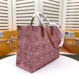 ☆超人気☆​ルイヴィトン オンザゴー GM 偽物 バッグ M57185 モノグラム レッド