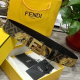 フェンディ 偽物 FFモチーフ レザー ベルト カーフレザー fem57659