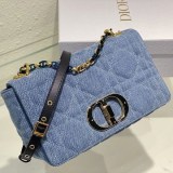 日本未入荷ディオール CARO ミディアムバッグ カーフスキン ショルダー 偽物 deq32233