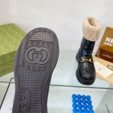 定番人気 グッチ もこもこ ショートブーツ 偽物 gua81920