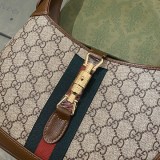 グッチ☆ジャッキー 1961スモール ホーボーバッグ偽物 636706 HUHHG 8565