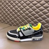 21-22AW☆ルイヴィトン★LVトレイナーライン スニーカー コピー イエロー 1A8QA7