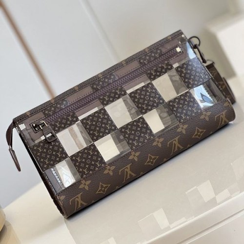 定番ルイヴィトン モノグラム クリア ポーチ ハンドバッグ 偽物 M81588