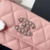 超人気 シャネル★コインパース コピー キャビアスキンCCロゴ キルティングAP2735 shp33411