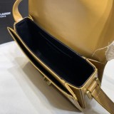 22AW新作サンローラン ショルダーバッグ ボックスレザー サッチェルバッグ コピー Saa22254