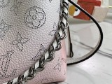 ルイヴィトン ベラ マヒナレザー 偽物 ショルダーバッグ★ライトピンク M57855