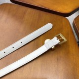 稀少 綺麗なプラダ ブラッシュドレザー ベルト パロディ 2.0mm pun93218