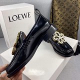 争奪戦【限定】ロエベ ポンポンローファー コピー レディース low59945