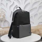 大人気！フェンディ スーパーコピー ブラックナイロン＆レザー バックパック fej75342