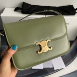 国内発送★セリーヌ ショルダーバッグ 偽物 ティーン トリオンフバッグ Ceo91432