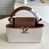 《大人気》ルイヴィトン★カプシーヌ MMキャンバス ハンドバッグ M57361