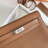 送料込エルメス ケリーダンス コピー 22cm 内縫 2色金具 erh97133
