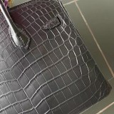 新色☆希少 エルメス クロコダイル バーキン 25 eri58452