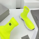 ★日本!!人気！バレンシアガ スニーカー 偽物 Speed 3.0 BBロゴ入り ソールユニットスニーカー baa06115