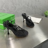 希少色 ボッテガ ヴェネタ レディース サンダル ラムスキン ヒール コピー boq05770