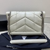 ★日本!!人気！サンローラン ショルダーバッグ 偽物 ルル パファー トイ バッグ キルティング レザー Sam20121