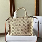 ■セリーヌ 偽物■スモール Cabas タイス トリオンフキャンバスプリント 199162EZ6