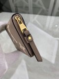 関税負担なし 流行ミニウォレット ルイヴィトン 偽物 ジッピー財布 ベージュ モノグラム アンプラント M69797