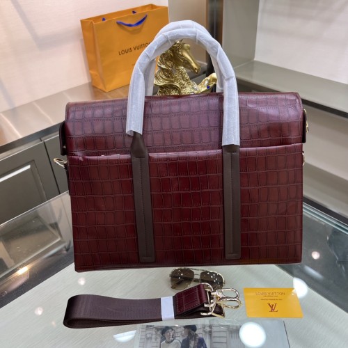日本未入荷 ルイヴィトン メンズ ブリーフケース 偽物