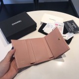 お洒落に♪シャネル スモールウォレット N級品３つ折り財布 shb73732