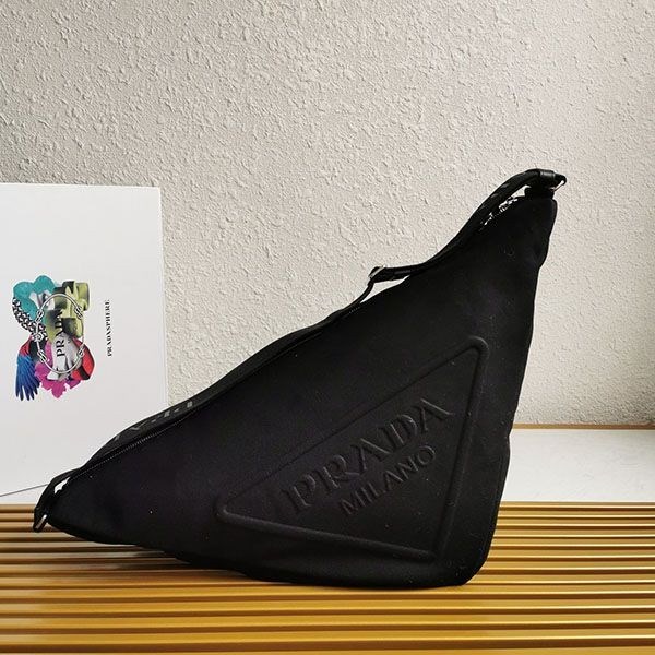 希少色 プラダ トライアングル キャンバスバッグ スーパーコピー 2VY007