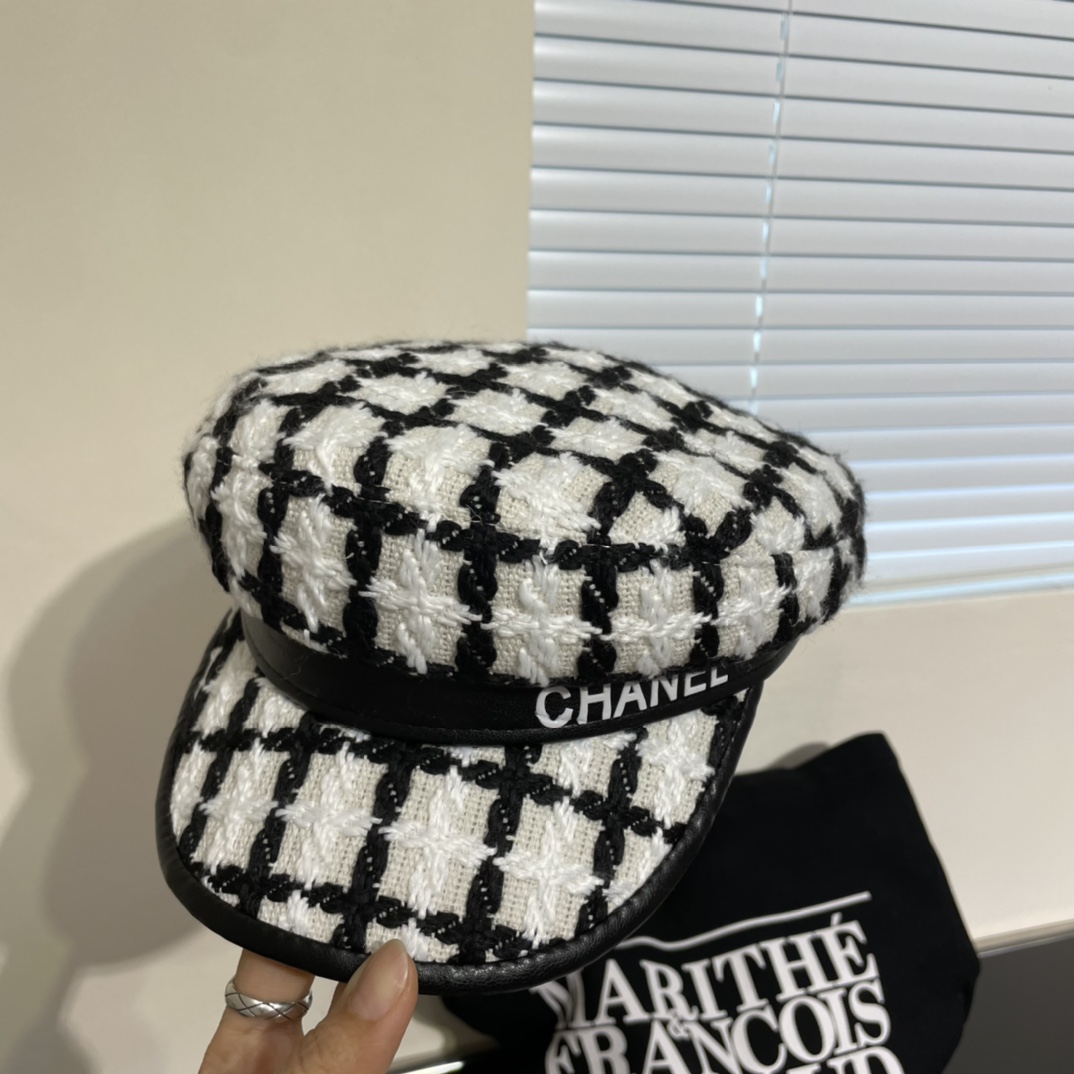 定番人気！シャネル 八角帽 偽物