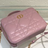 ディオール CARO ダブルポケット 偽物 ショルダーバッグ dez34061