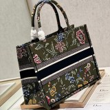 ディオール ブックトート コピー Petites Fleurs ミディアムバッグ det52252