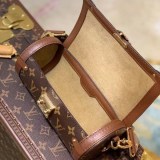 【即発】​ルイヴィトン ショルダーバッグ 偽物 パピヨントランク バッグ モノグラム M57835