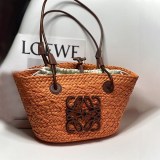 人気急上昇ロエベ◆アナグラム バスケット バッグ スモール 鞄 ロゴ かご 偽物 3サイズ lof42019