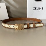 セリーヌ☆MEDIUM TRIOMPHE BELTミディアムトリオンフベルト 偽物 Cek06890