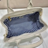 ★追跡付き発送で安心 プラダ ハンド トートバッグ CANAPA エンボスロゴ pug03931