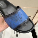 ☆超人気☆ベルルッティ 偽物 エギオ サンダル Stamp Leather Sandal beh31792