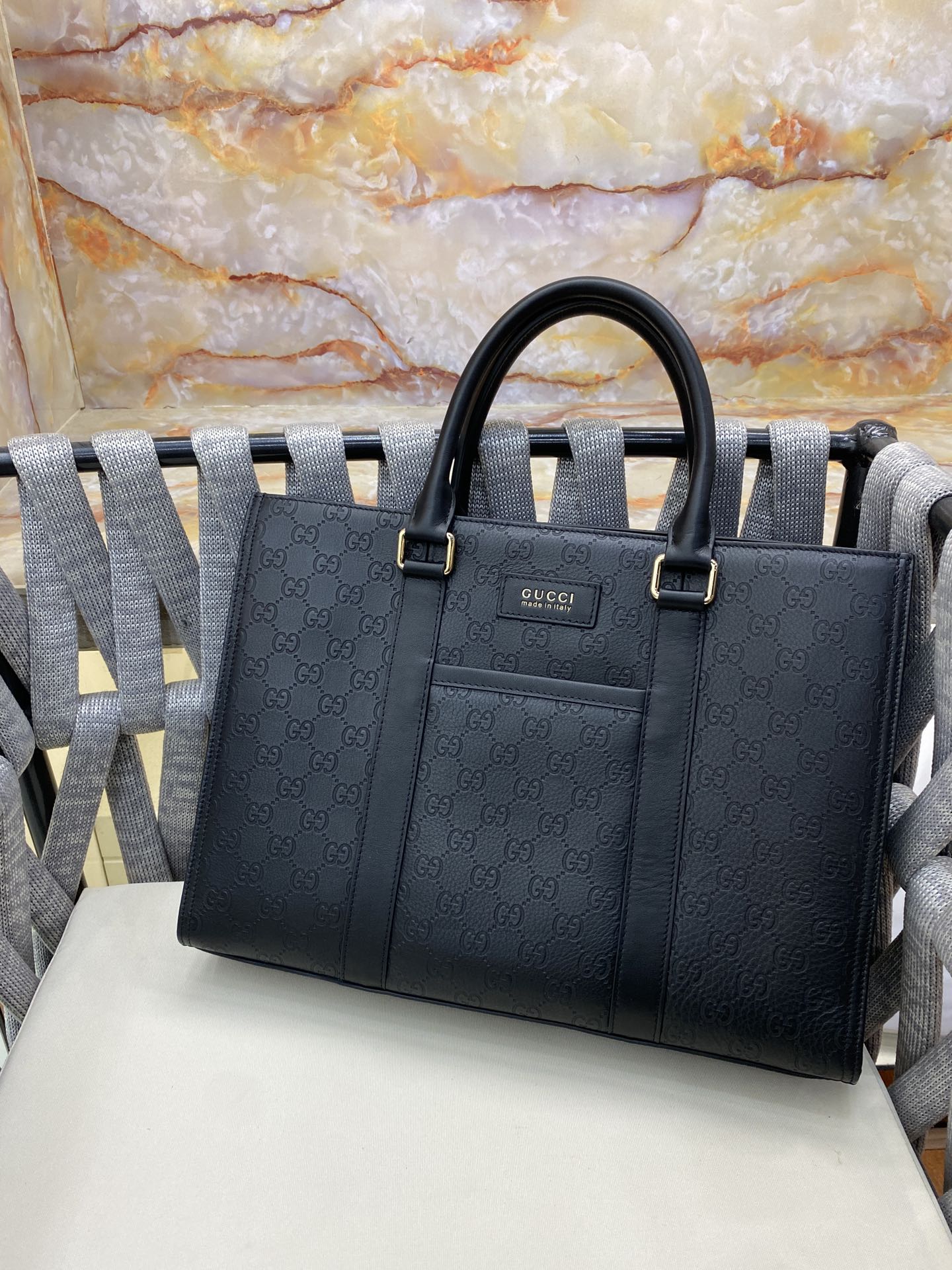 入手困難！ グッチ メンズ ブリーフケース コピー