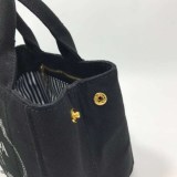 人気[プラダ] カナパ x レザー トートバッグ偽物 / ショッピングバッグ 1BG439 pus76012