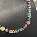 ルイヴィトン モノグラム カラーズ ネックレス vus10682