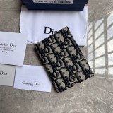 【新作】ディオール コピー 2つ折りカードホルダー*ミニ財布 ギフトに◎ 2ESCH138YSE_H05E