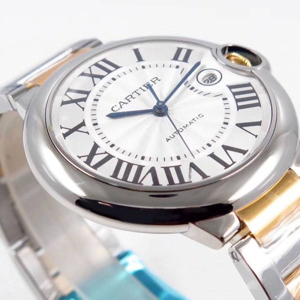 春もの新作カルティエ バロンブルー42mm スーパーコピー kaq18023