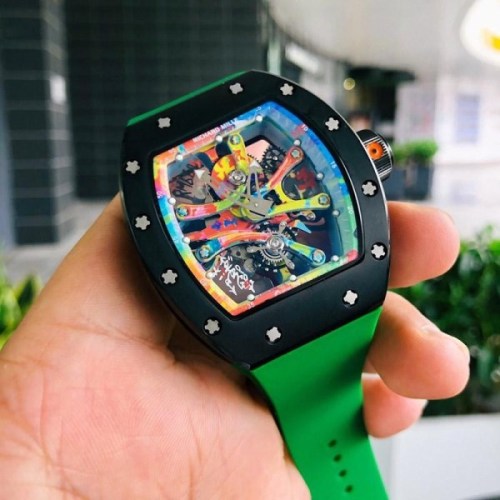 送料込 リシャールミル ダイヤモンドベゼル コピー 自動巻き riu92284